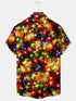Men's Christmas Funny Graphic Short Sleeve Hawaiian Shirt